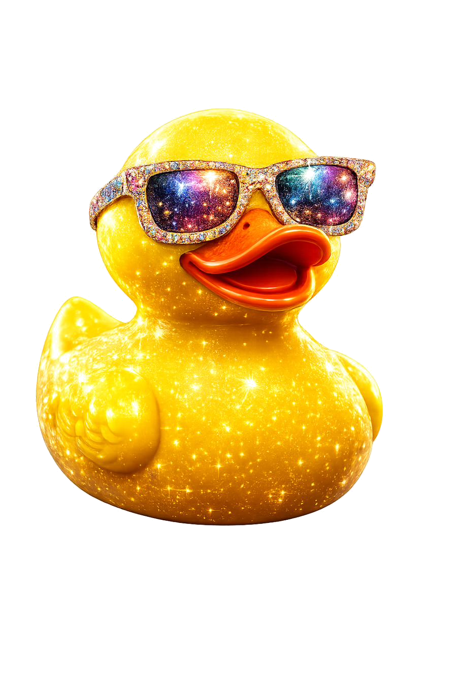 Blingy the duck