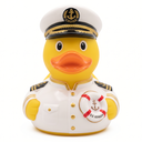 Captain duck front view